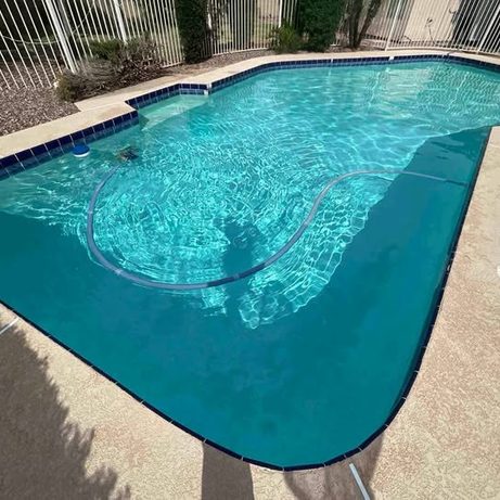 Pool cleaned by Vero Blue Pool Care in Vero Beach